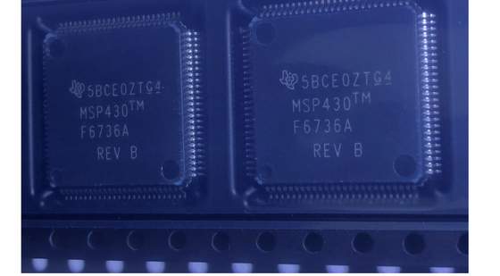 16 Bit Texas Instruments MSP430 Microcontroller IC MSP430F6736AIPZR