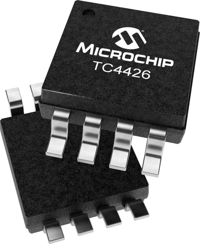 TC4426 TC4427 TC4428 Microchip PMIC 1.5A Dual Inverting Power MOSFET Driver IC